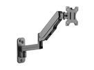 VALUE LCD Monitor Arm, Wall Mount, 5 Joints, Pivot, black
