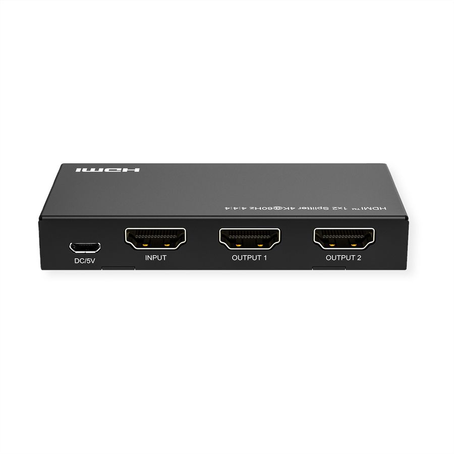 VALUE HDMI Splitter, 1x2, 4K60Hz