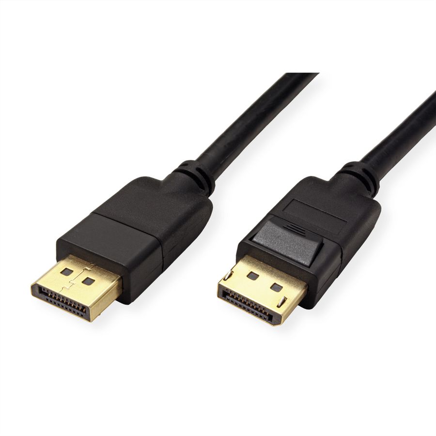 ROLINE RM DisplayPort Cable, v1.4, DP-DP, M/M, black, 2 m