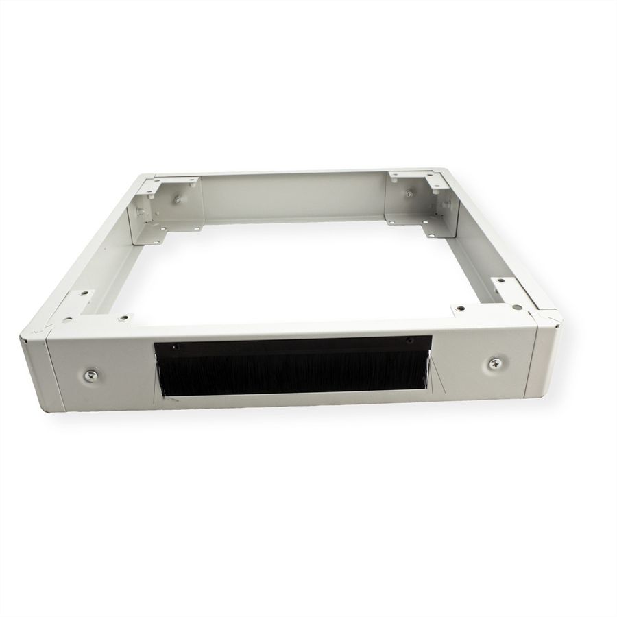 ROLINE Base for network cabinet, 600x600 WxD, grey