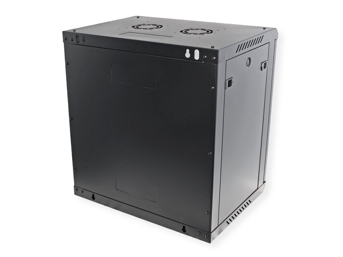 ROLINE 19" Wall Cabinet Basic Plus 12U, 600x450 BxT black