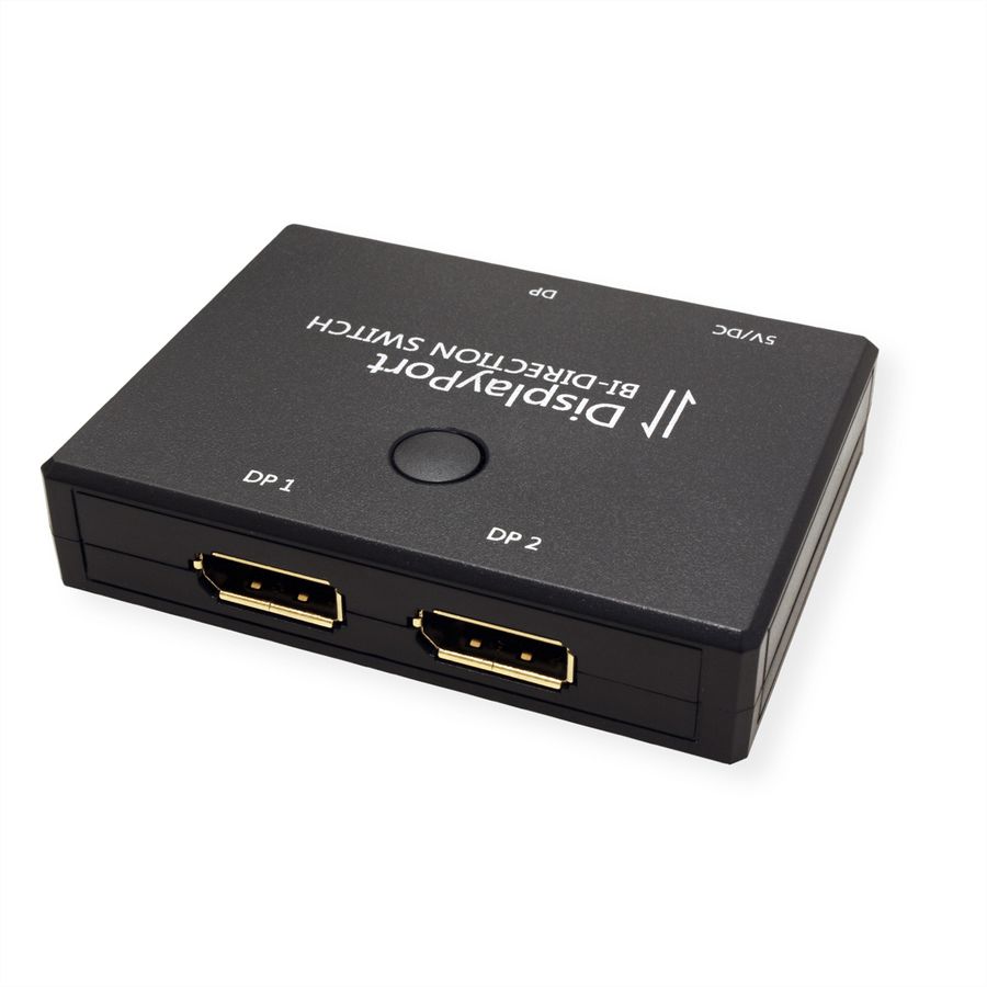 VALUE Bi-Directional DisplayPort Switch 4K60, 2-way