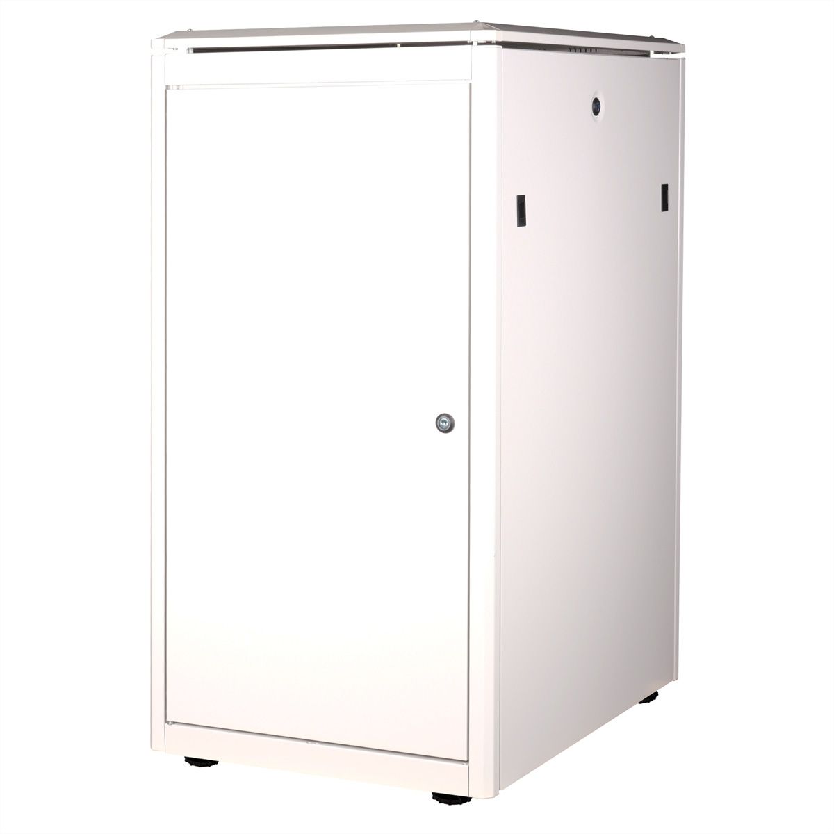 ROLINE 19-inch network cabinet Pro 22 U, 600x800 WxD glass door grey