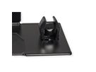 VALUE 19" Blank Panel, Snap-in, 1U, Metal, black