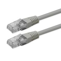ROLINE UTP Patch Cord, Cat.6 (Class E), PoE, grey, 5 m
