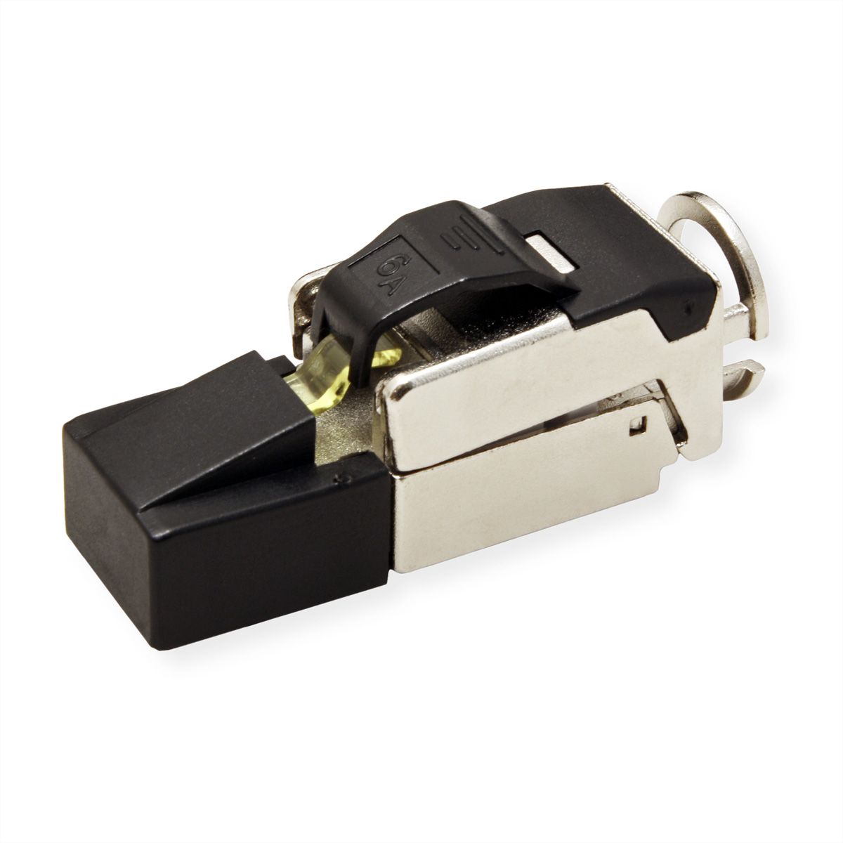ROLINE Field Plug Cat.6A (Class EA), STP, silver