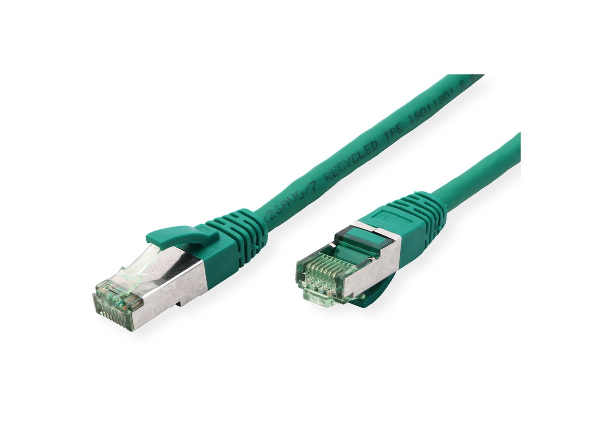 ROLINE RM S/FTP (PiMF) Patch Cord Cat.6A, green, 5 m