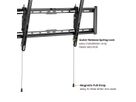 VALUE TV Wall Mount, 47mm Wall Distance, < 75kg, Tiltable, VESA 800x400, <228,6cm (90"), tiltable