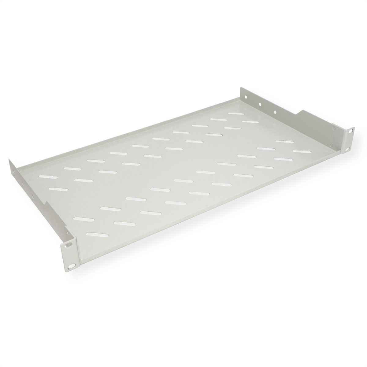 ROLINE 19-inch shelf 1 U, 250 T 15 kg grey