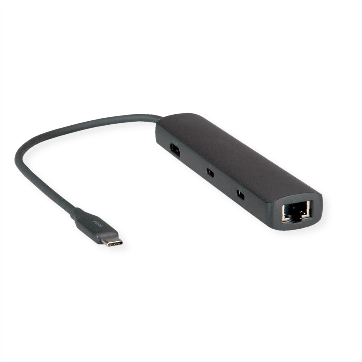 ROLINE USB 3.2 Gen 2 Type C Multiport Docking Station 8K30 HDMI 3x USB 3.2 Gen 2 2x A 1x C 1x USB Type C PD Power Delivery 1x Gigabit Ethernet 2.5 GbE SECOMP International AG