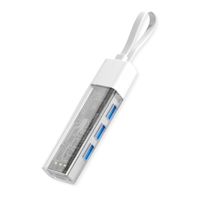 ROLINE USB 3.2 Gen 1 Hub, 4 Ports, Type A+C host connection cable