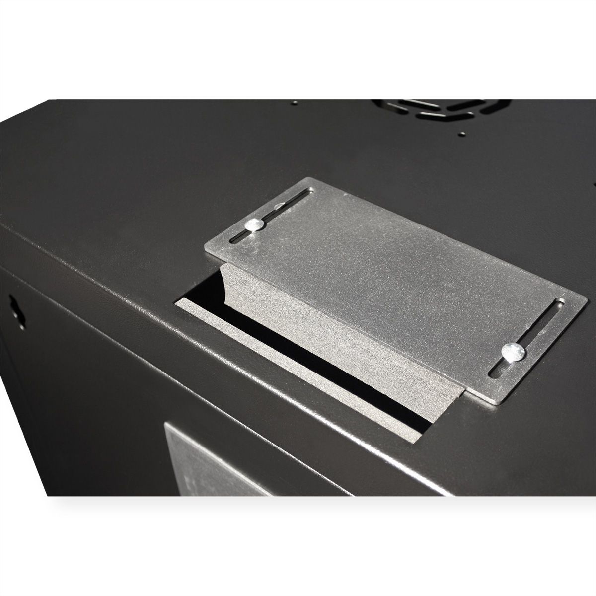 ROLINE 19-inch wall-mounted housing Pro 9 U, 600x600 WxD black