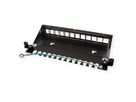 VALUE Keystone Module frame, 12 Ports, black
