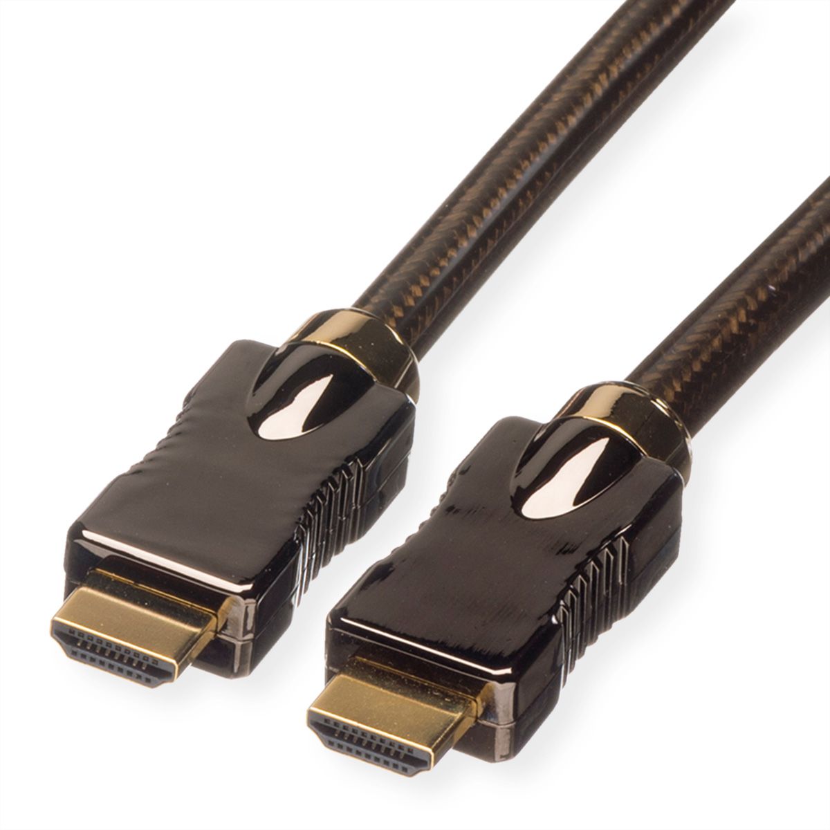 ROLINE HDMI Ultra HD Cable Ethernet M M black 2 m SECOMP International AG