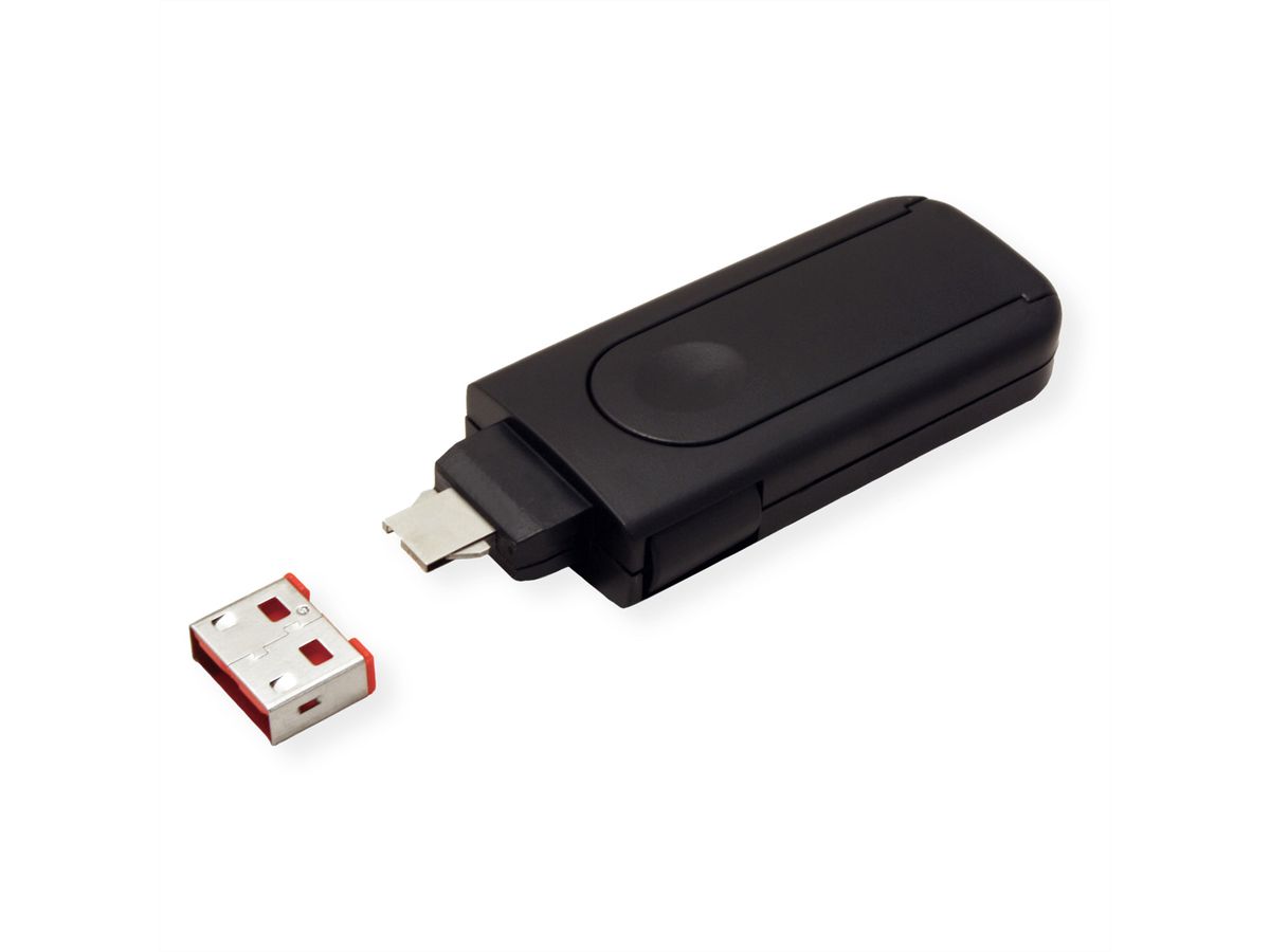 ROLINE USB Type A Port Blocker, 4x lock and 1x key