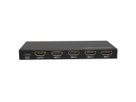 ROLINE HDMI Switch, 4x1, 4K60Hz, with Remote Control
