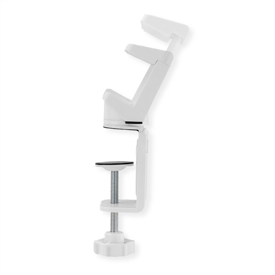 VALUE Clamp-On Power Strip Holder, 360°, white