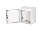 ROLINE 19-inch wall-mounted housing Pro 12 U, 600x450 WxD IP55 outdoor grey