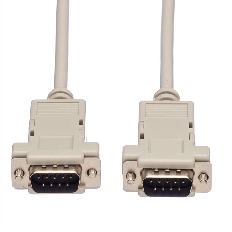 VALUE RS232 Cable, DB9 M - M, 1.8 m