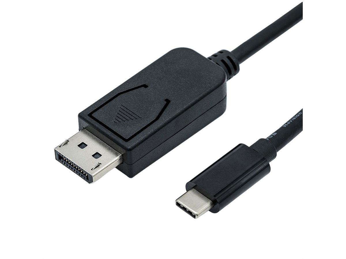 ROLINE Type C - DisplayPort Cable, M/M, 2 m