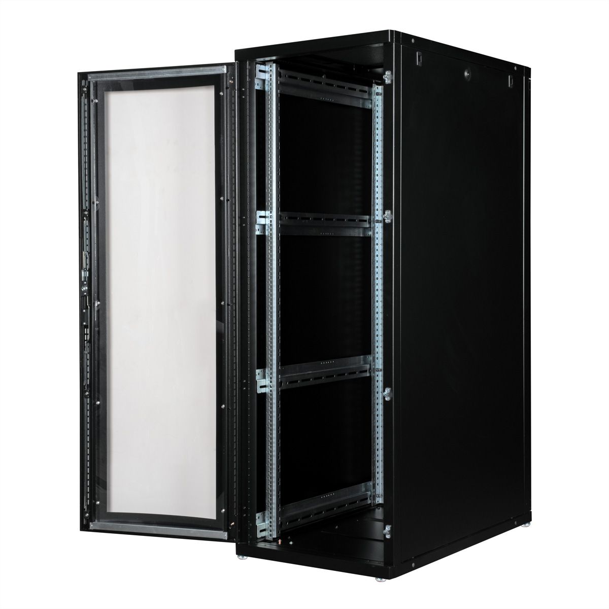 ROLINE 19-inch server rack Pro 36 U, 600x1000 WxD black perspex