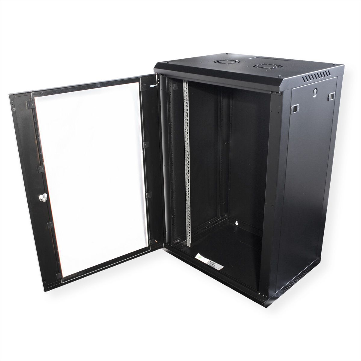 ROLINE 19" Wall Cabinet Basic Plus 18U, 600x450 BxT black