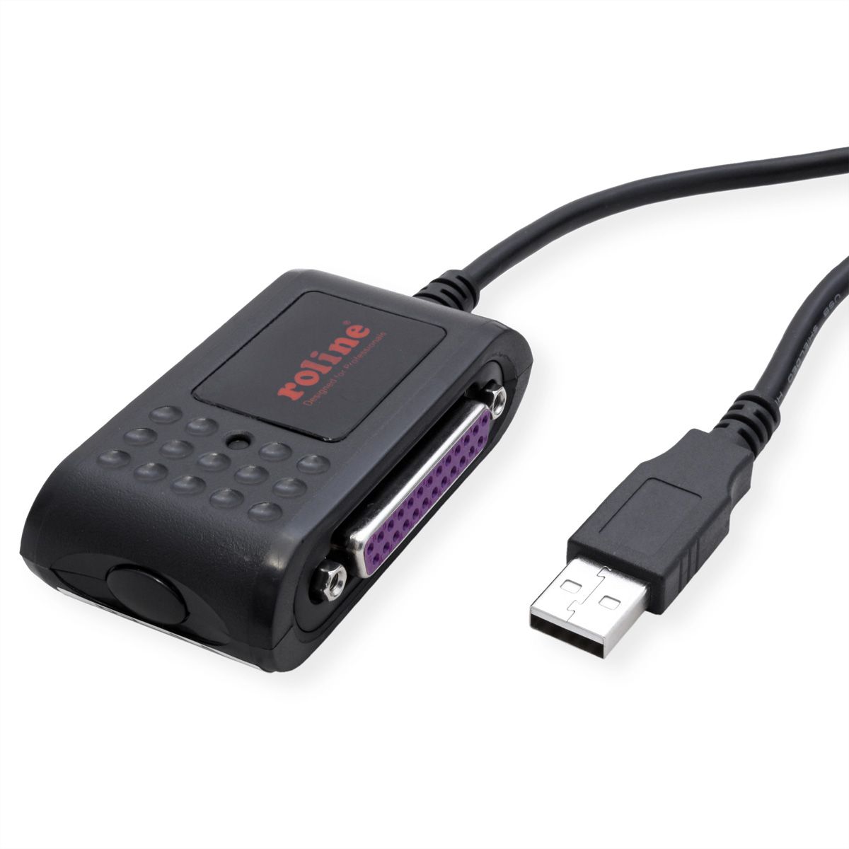 ROLINE Converter Cable USB to RS-232+DB25