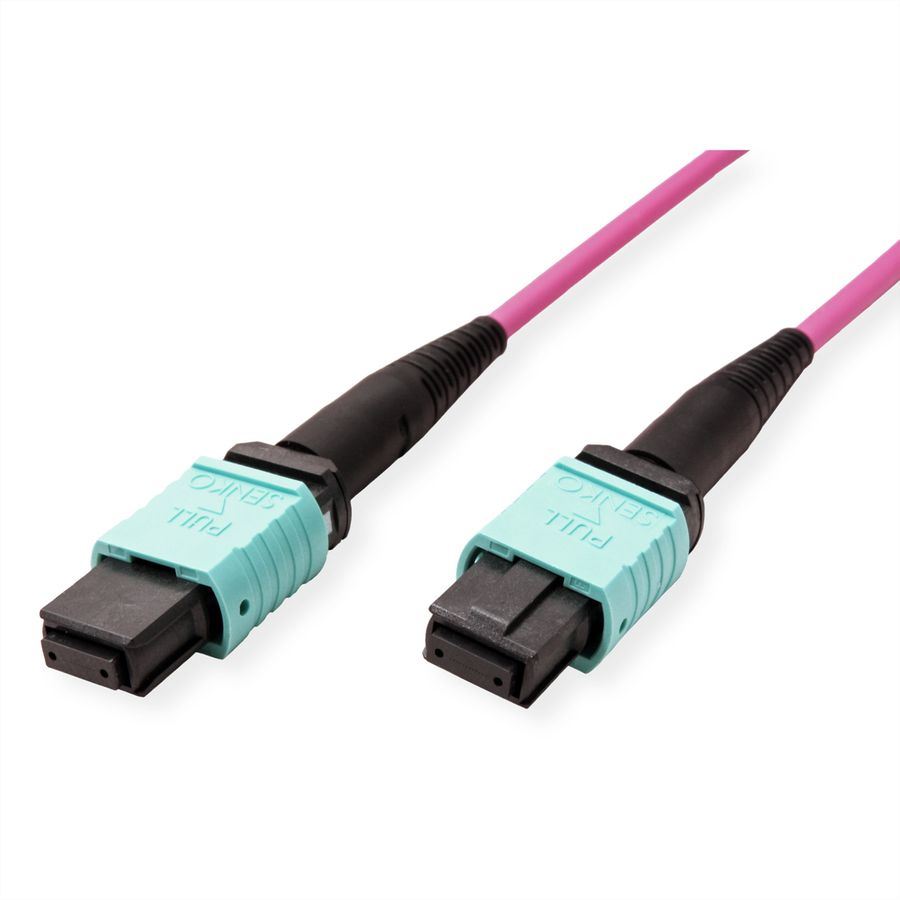 VALUE MPO Trunk Cable 50/125µm OM4, MPO/MPO, violet, 3 m