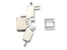 VALUE Keystone Jack, Cat.8 (Class I), RJ-45, STP, Tool-Free, silver