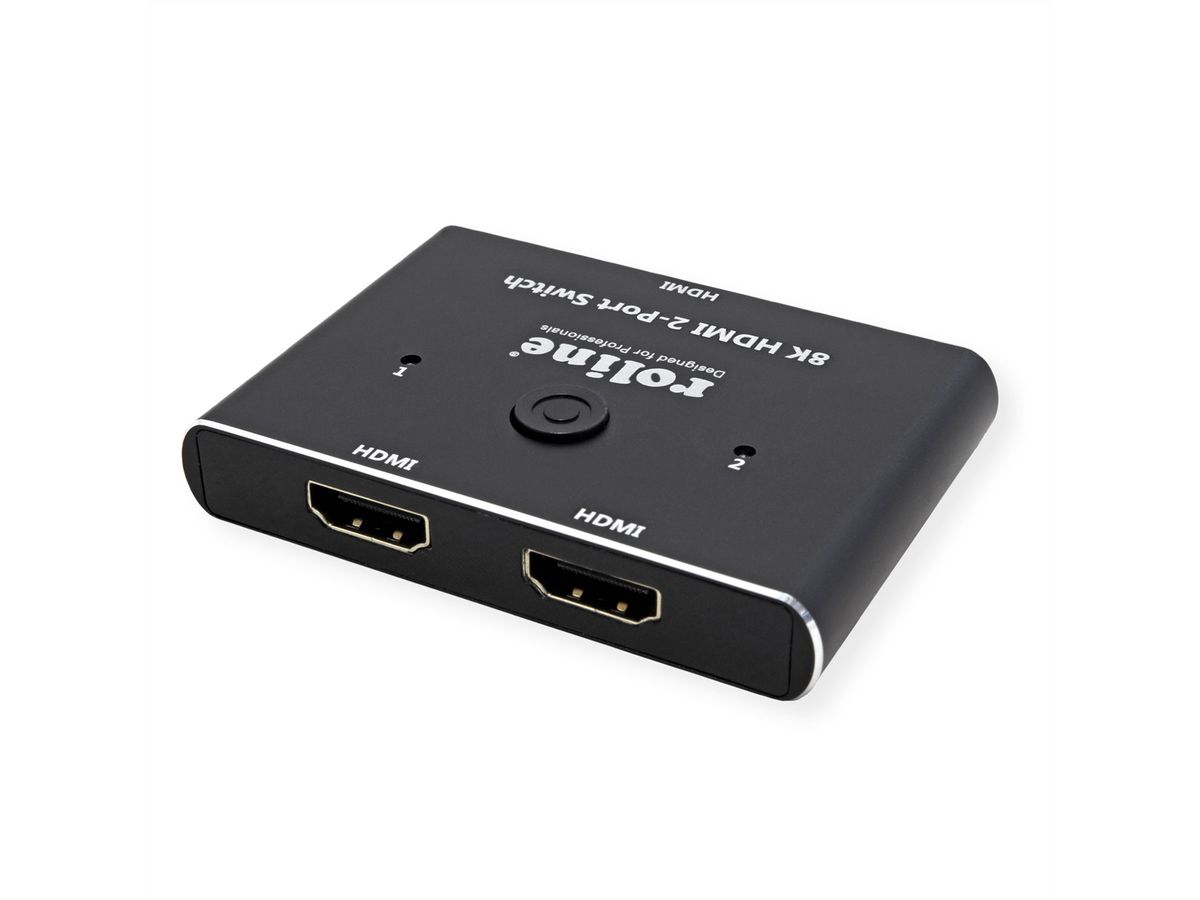 ROLINE 8K HDMI Switch, 2-ways