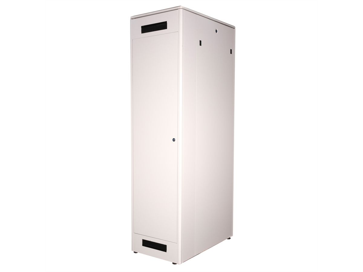 ROLINE 19-inch Network Cabinet Pro 47 U, 600x1000 WxD glass door grey