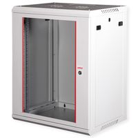 ROLINE 19" Wall Cabinet Basic Plus 15U, 600x450 BxT grey