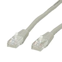 STANDARD UTP Patch Cord, Cat.6 (Class E), beige, 0.5 m