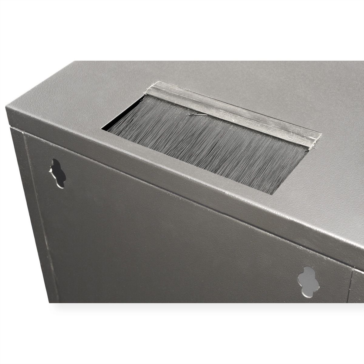 ROLINE 10-inch wall-mounted housing 6 U, 312x300 WxD black