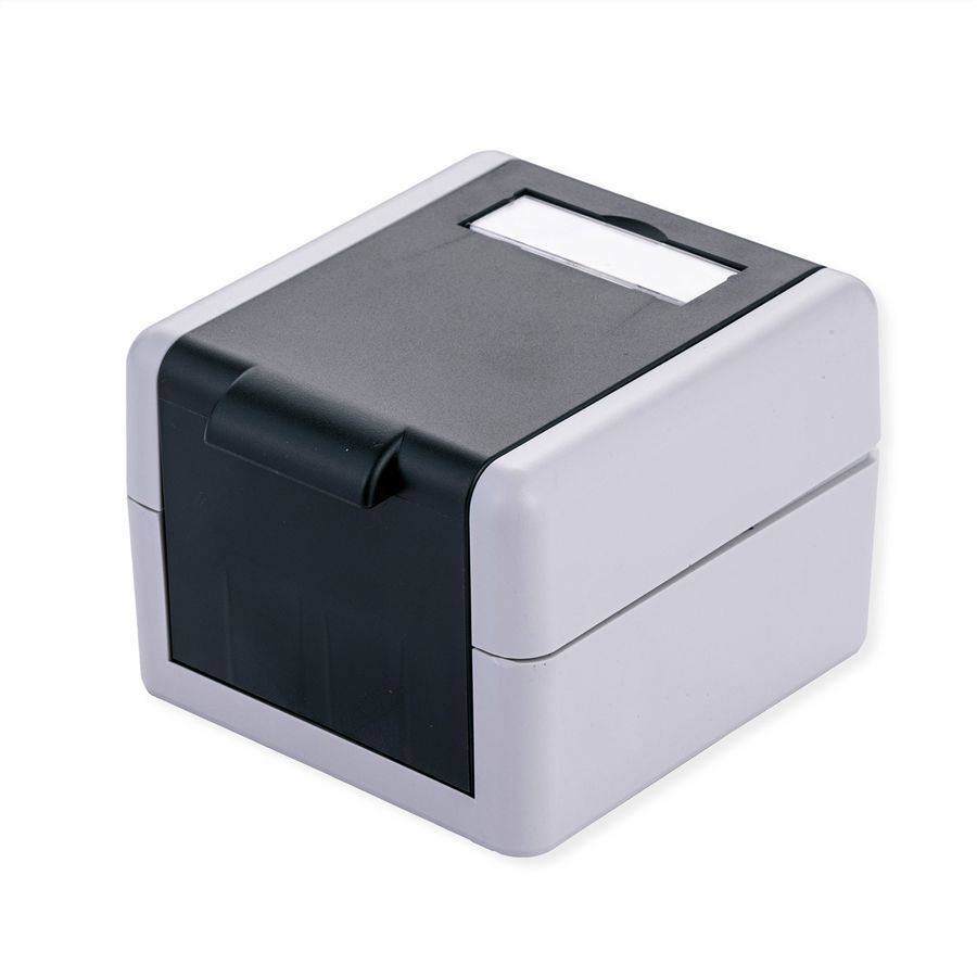 VALUE Outdoor Surface Mounted Wall Mount Box for 2x Keystones, grey