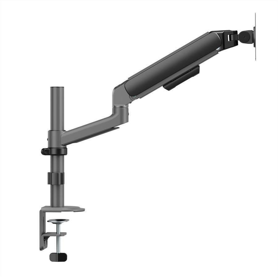 STANDARD Pole-Mounted Monitor Arm, Mechanical Spring, < 10 kg, < 81,3 cm (32"), black