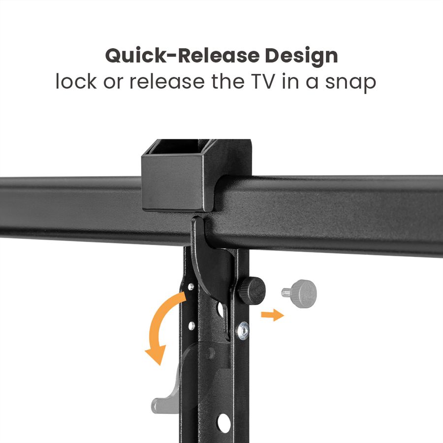 VALUE Solid Articulating Wall Mount TV Holder, 60–120 inch, max. 120 kg