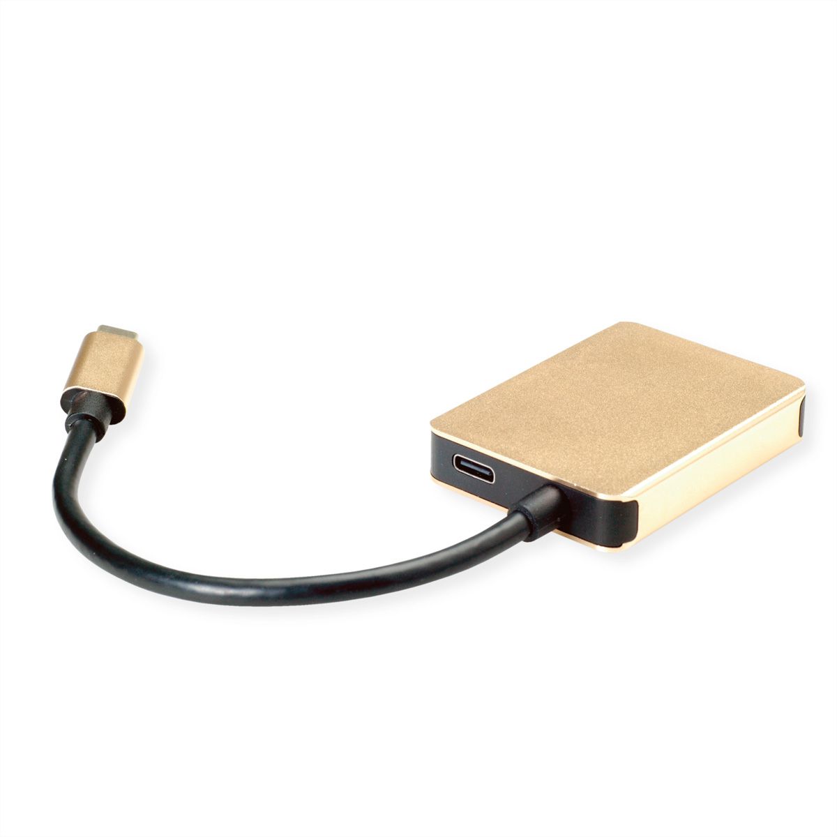 ROLINE GOLD USB-C Docking Station, 4K HDMI, 2x USB 3.2 Gen 1 ports, 1x USB Type C PD (Power Delivery)