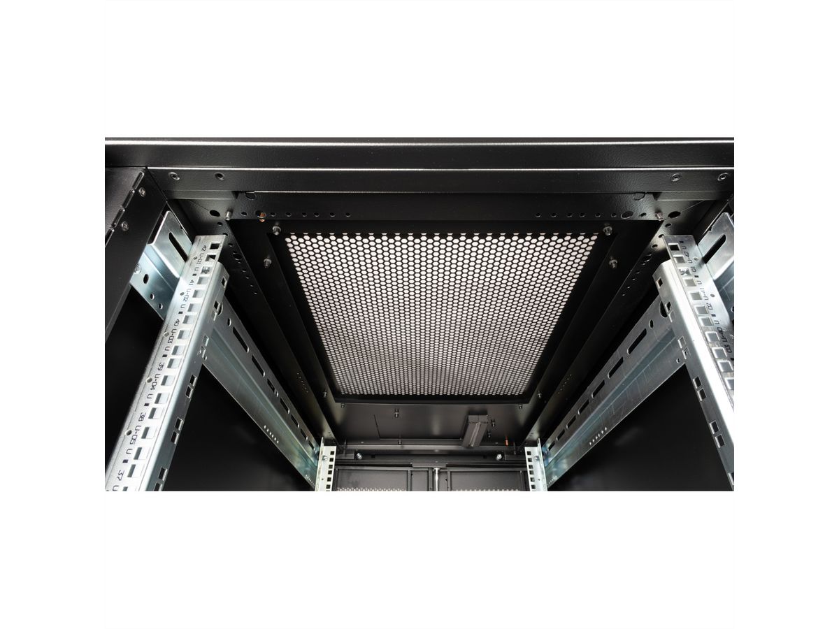 ROLINE 19-inch server rack Pro 42 U, 600x1000 WxD black - SECOMP ...