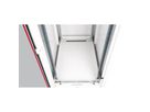 ROLINE 19-inch network cabinet Basic 42 U, 600x1000 WxD glass door grey