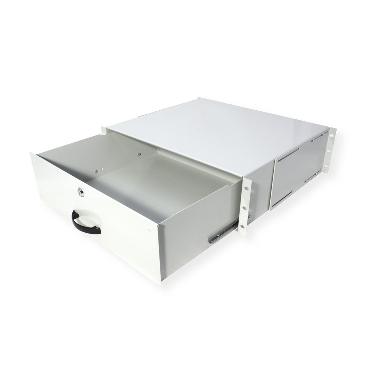 ROLINE 19-inch keyboard drawer 3 U, 400 T lockable grey