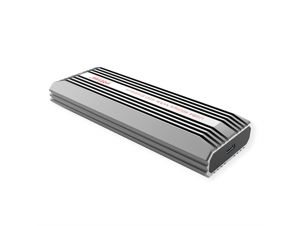 ROLINE USB4 Gen 3x2 NVMe M.2 SSD Enclosure