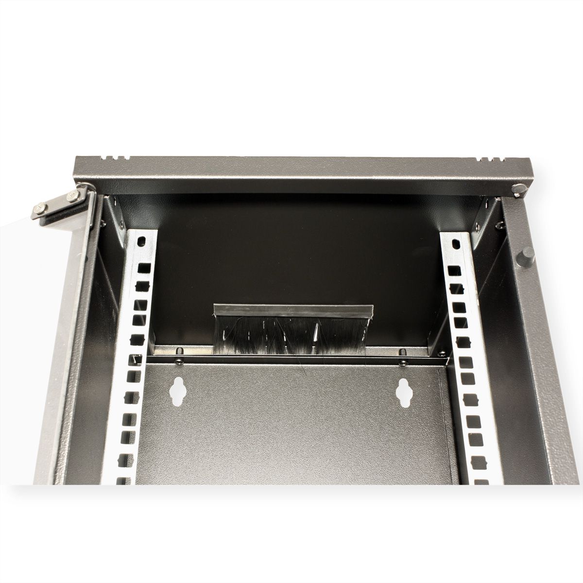 ROLINE 10-inch wall-mounted housing 9 U, 312x300 WxD black