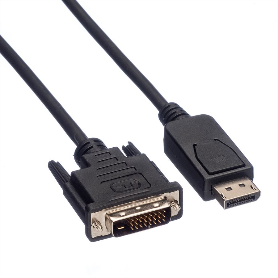 VALUE DisplayPort Cable, DP-DVI (24+1), LSOH, M/M, black, 2 m
