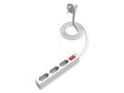 VALUE Power Strip 2-Pin Euro Type, 3-way, with Switch, 1.5 m
