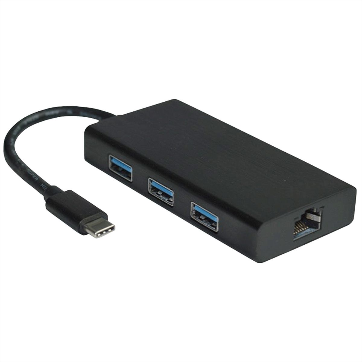 VALUE USB-C to Gigabit Ethernet Converter + Hub