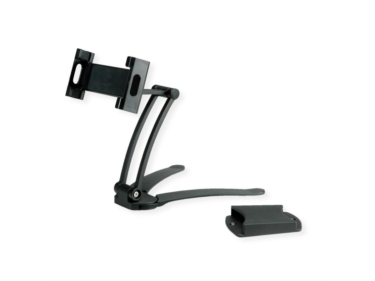 VALUE Aluminum Holder for iPad/Ebook/Tablet, Desk- / Wall Mount Type