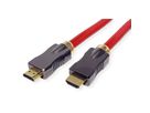 ROLINE HDMI 8K (7680 x 4320) Ultra HD Cable + Ethernet, M/M, red, 5 m