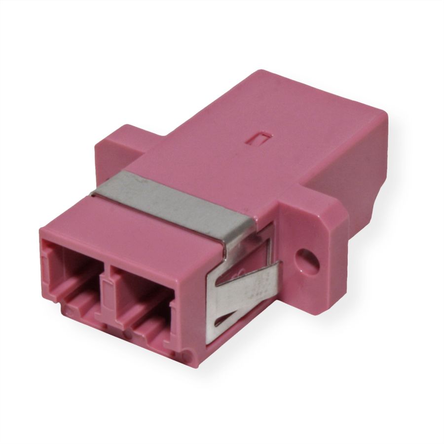VALUE Fibre Optic Adapter LC/LC Duplex, OM4