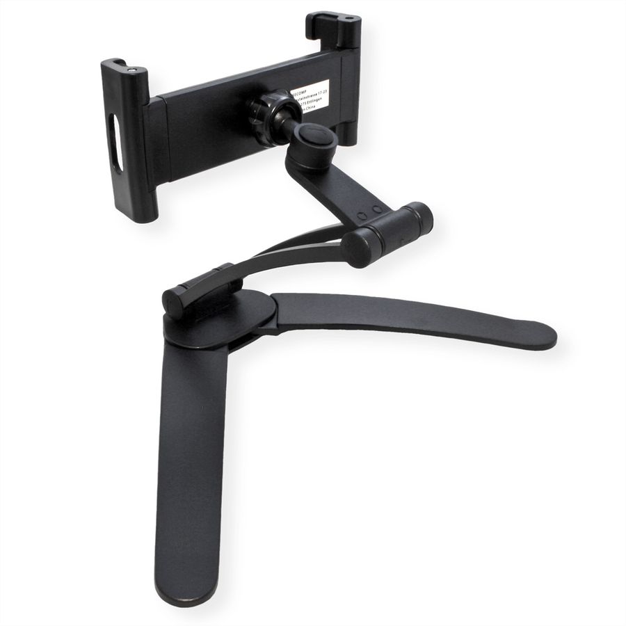 VALUE Aluminum Holder for iPad/Ebook/Tablet, Desk- / Wall Mount Type